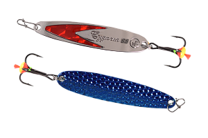 Блесна вертикальная ECOPRO Судачья красн.флекс, 65мм, 12г, BB/SRF