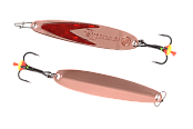 Блесна вертикальная ECOPRO Судачья красн.флекс, 50мм, 6г, CRF