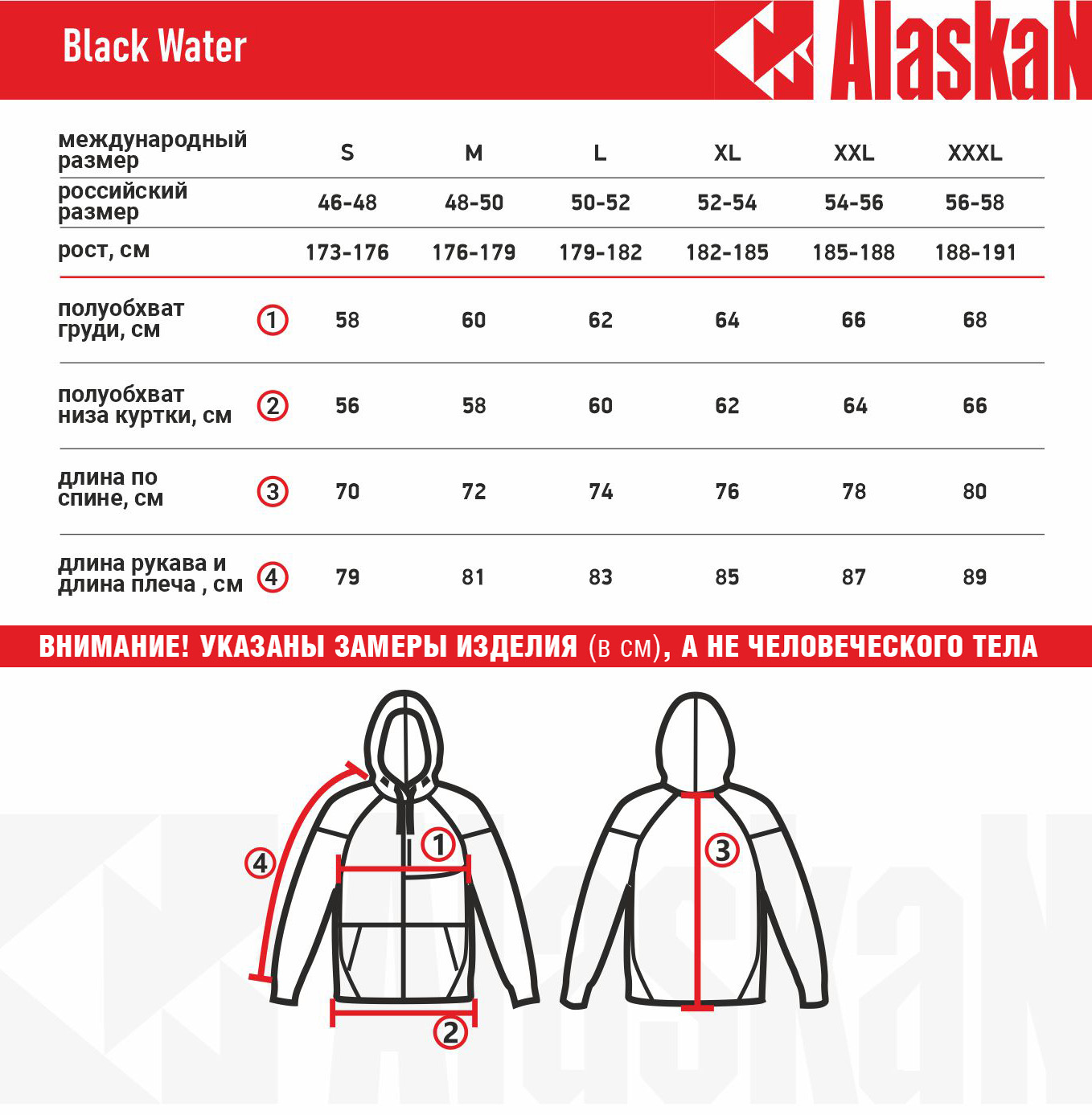 Куртка флисовая Alaskan Black Water