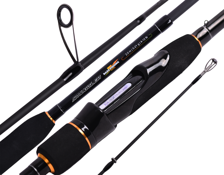 Удилище спин. Maximus SMUGGLER-X Bass 214M 2,1m 7-30g  4pcs