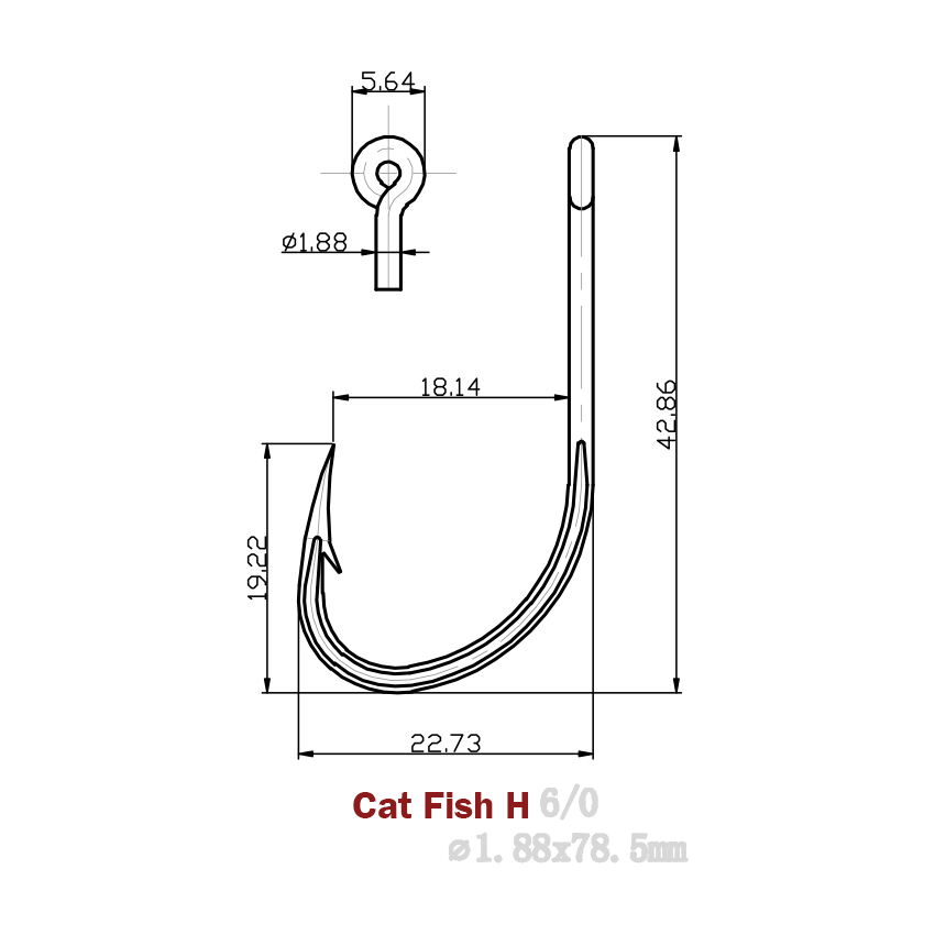 Крючки Saikyo Cat Fish H