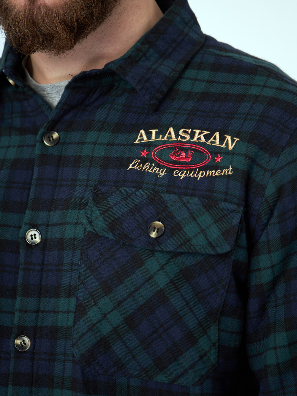 Рубашка Alaskan с мехом