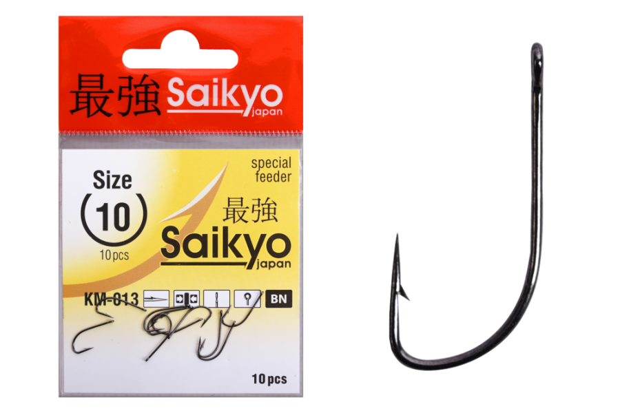 Крючки Saikyo KM-013 Reliable Feeder BN №10 (10шт)