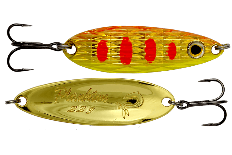 Блесна колеблющаяся LureMax Plankton 75мм., 26 г., 24, White eye