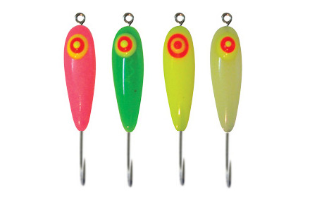 Мормышки фосфорные ECOPRO Корюшиная с глазком