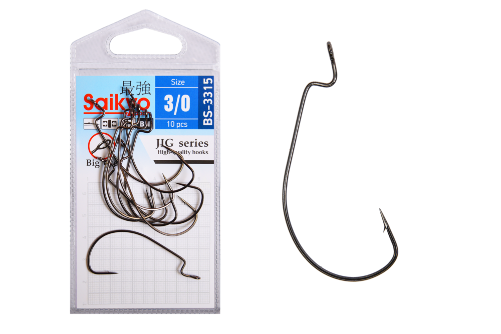 Крючки офсетные Saikyo BS-3315 Offset Hook