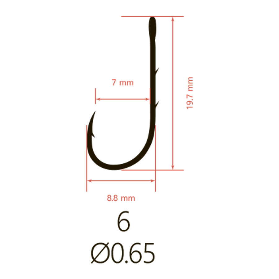 Крючки Saikyo KH-10121