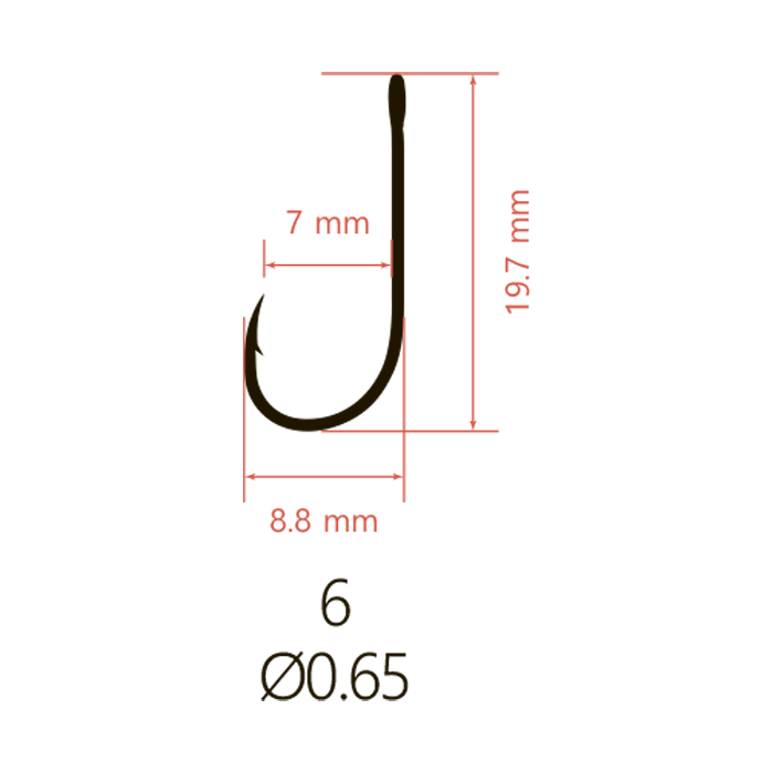 Крючки Saikyo KH-10120 Single Spoon Hook