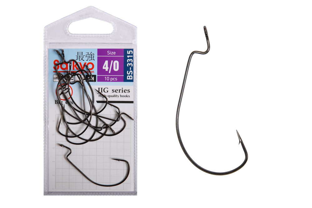 Крючки офсетные Saikyo BS-3315 Offset Hook