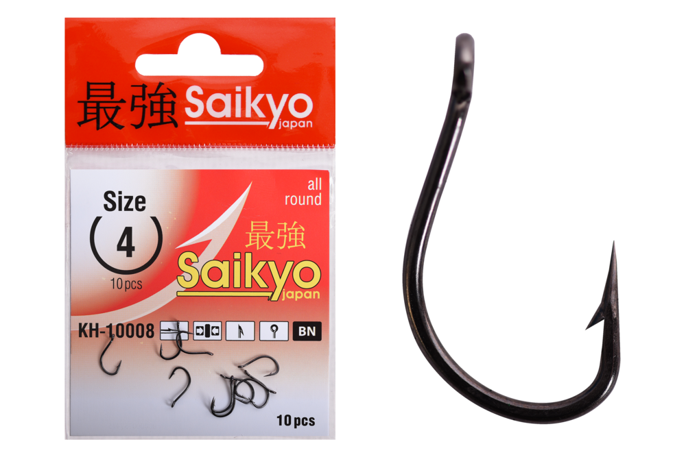Крючки Saikyo KH-10008 Idumezina Ring