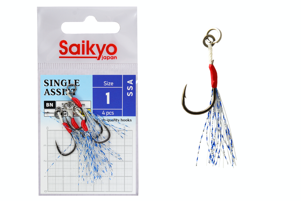 Крючки Saikyo Single Assist SSA