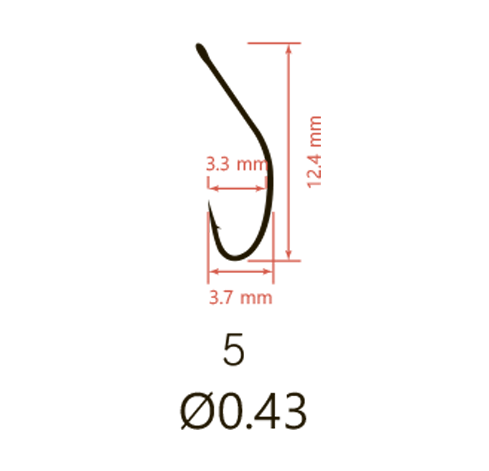 Крючки Saikyo KH-10074 Akita Kitsune 