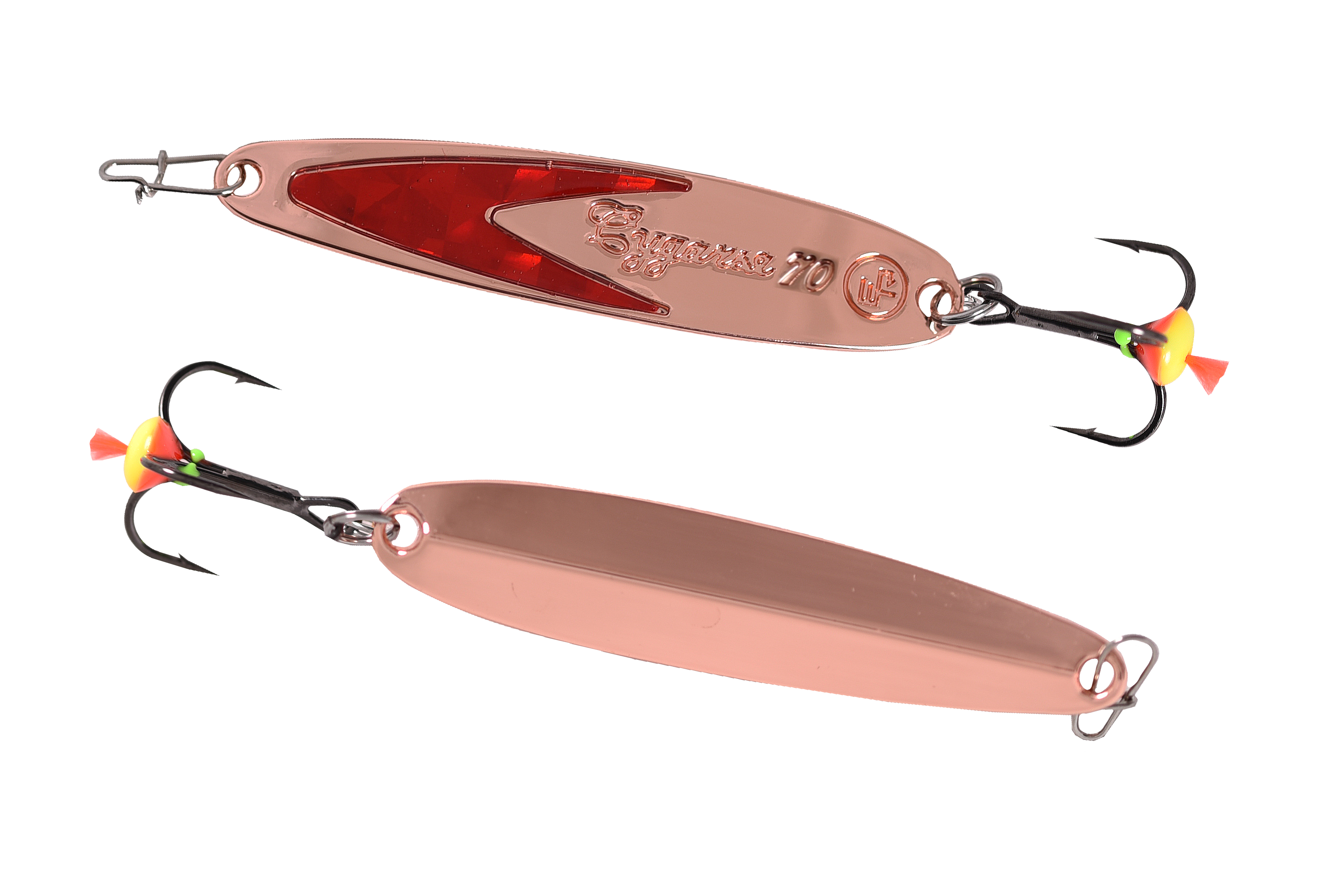 Блесна вертикальная ECOPRO Судачья + красный флекс