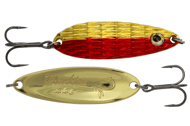 Блесна колеблющаяся LureMax Plankton 75мм., 26 г., 39, White eye