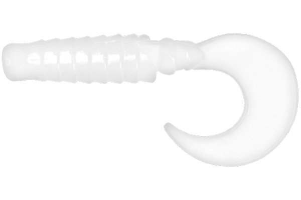 Мягк.приманки LureMax EBISU 2&apos;&apos;/5см, LSE2-020 Glow White (10 шт.)