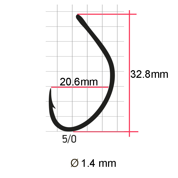 Крючки Saikyo SS061 Spoon Single