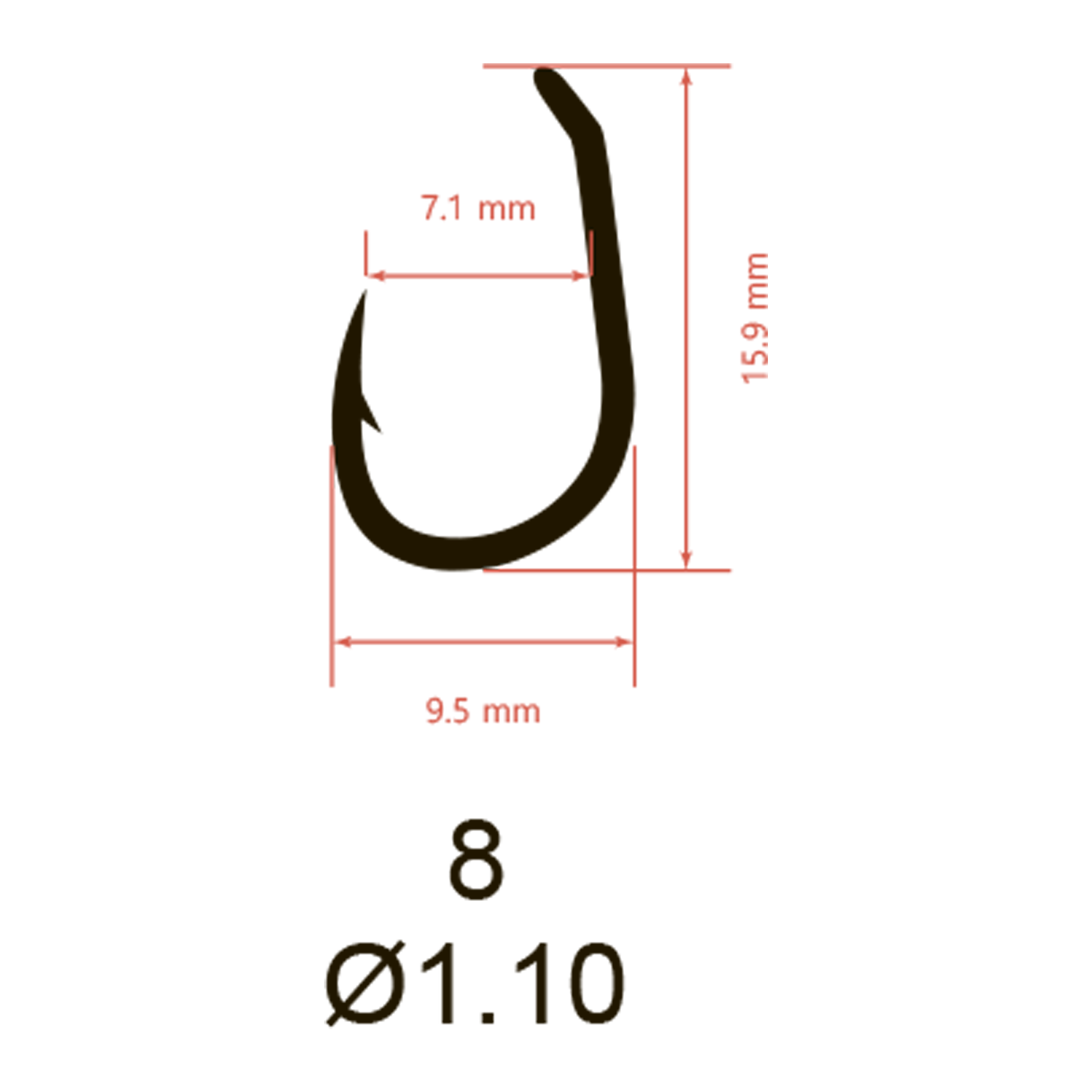 Крючки карповые Saikyo KH-10098 Clever Carp