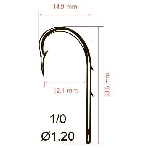 Крючки Saikyo KH-11014 Bait Holder