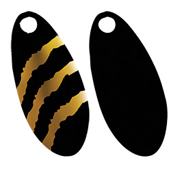 Блесна вращ. Lukris MINI ZEBRA-1 ORO