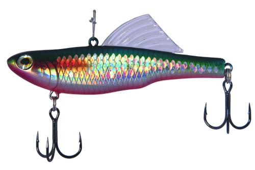 Виб ECOPRO Sandra-M 55мм 8г  055   Shiny Shad