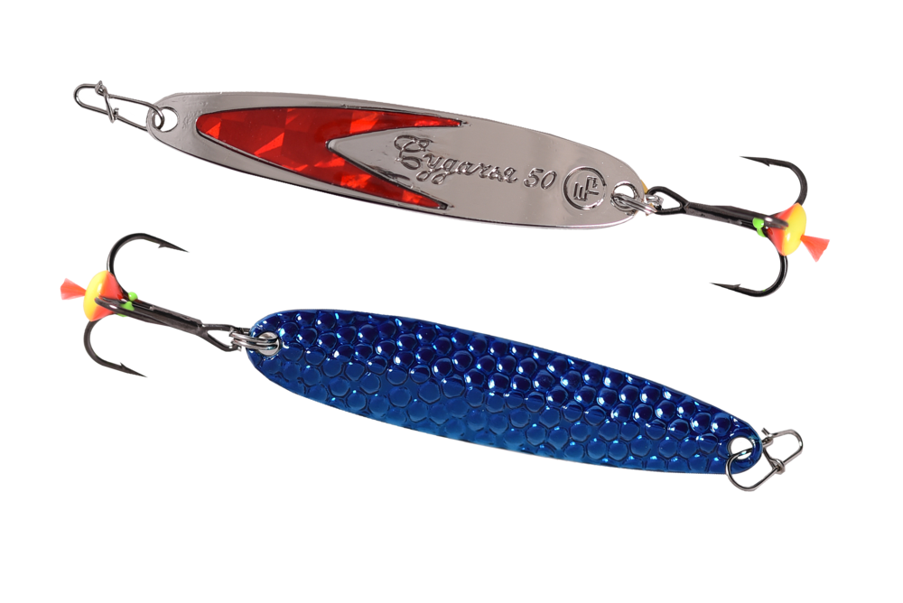 Блесна вертикальная ECOPRO Судачья + красный флекс