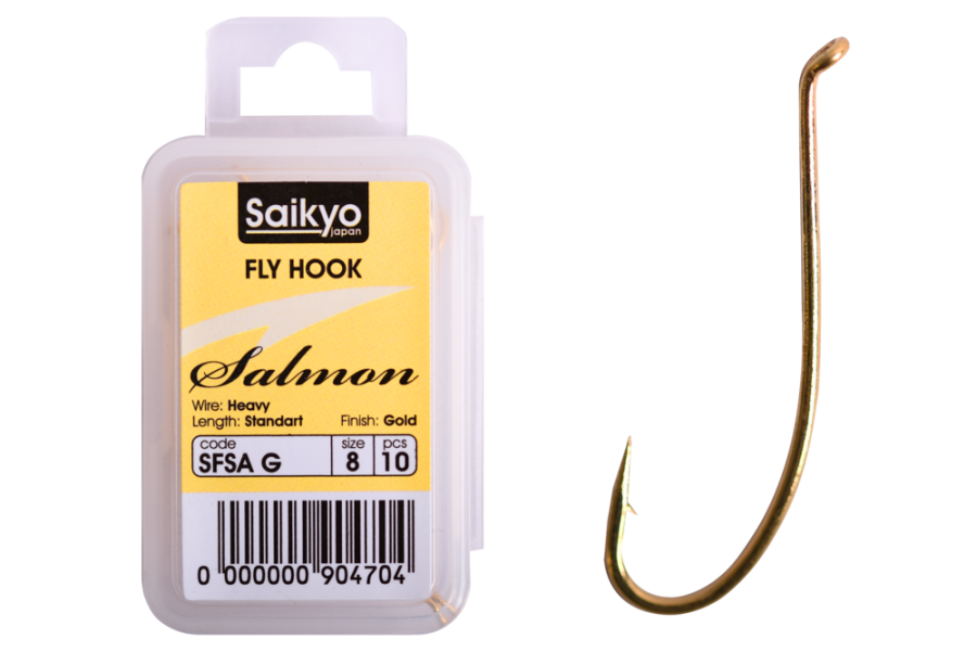 Крючки Saikyo KH-71590 Salmon G №08 (10шт)
