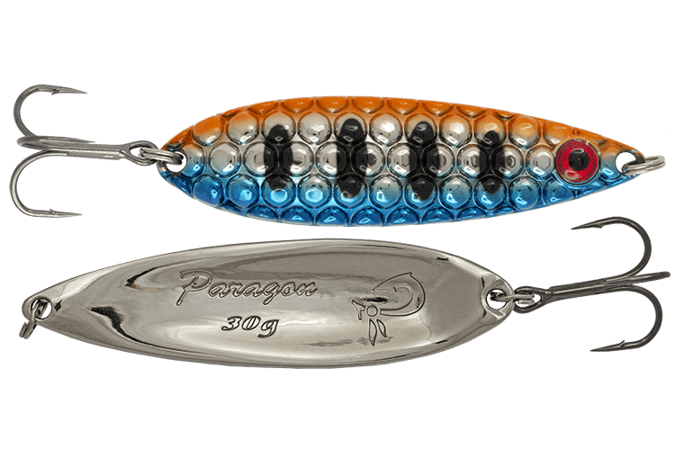 Блесна колеблющаяся LureMax Paragon 80мм., 30 г., 42,Red eye