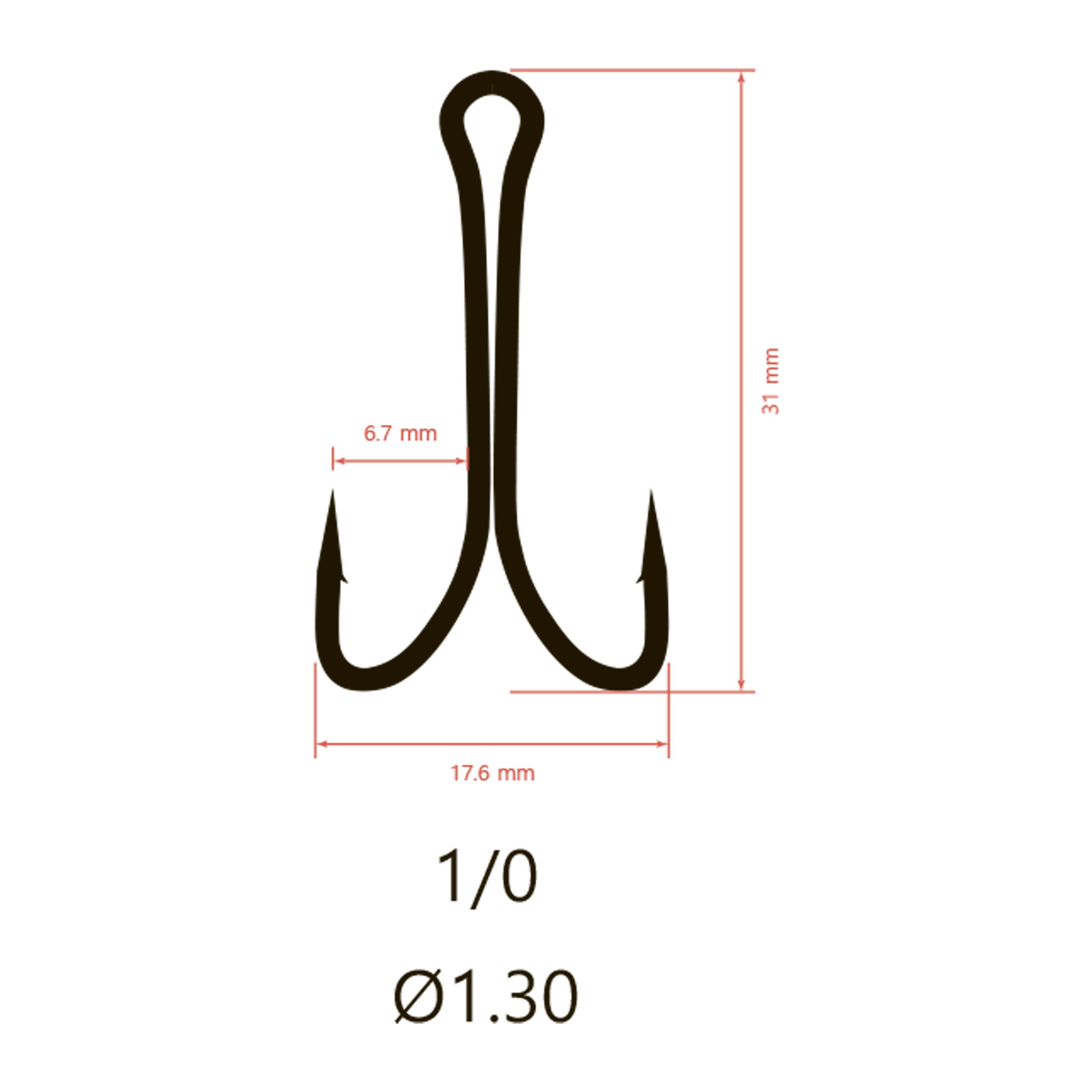 Крючки двойные Saikyo KH-11041 Double Hook (B-Normal Shank)