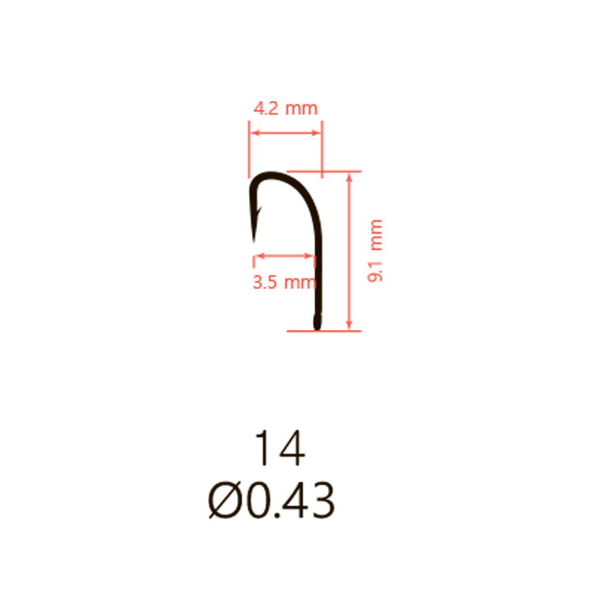 Крючки фидерные Saikyo KM-013 Reliable Feeder
