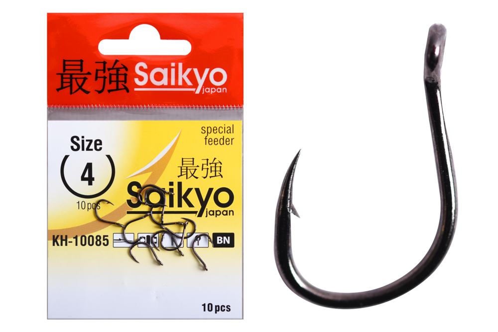 Крючки фидерные Saikyo KH-10085 Special Feeder