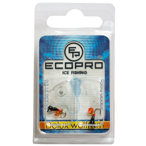 Мормышки ECOPRO DELUXE Личинка с ушком окрашенная