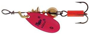  . Mepps AGLIA FLUO, 4, Red