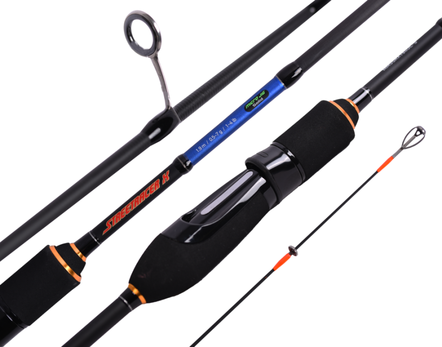 Удилище спин. Maximus STREETRACER-X MJ 194XUL-S 1,9m  0,4-5g 4pcs