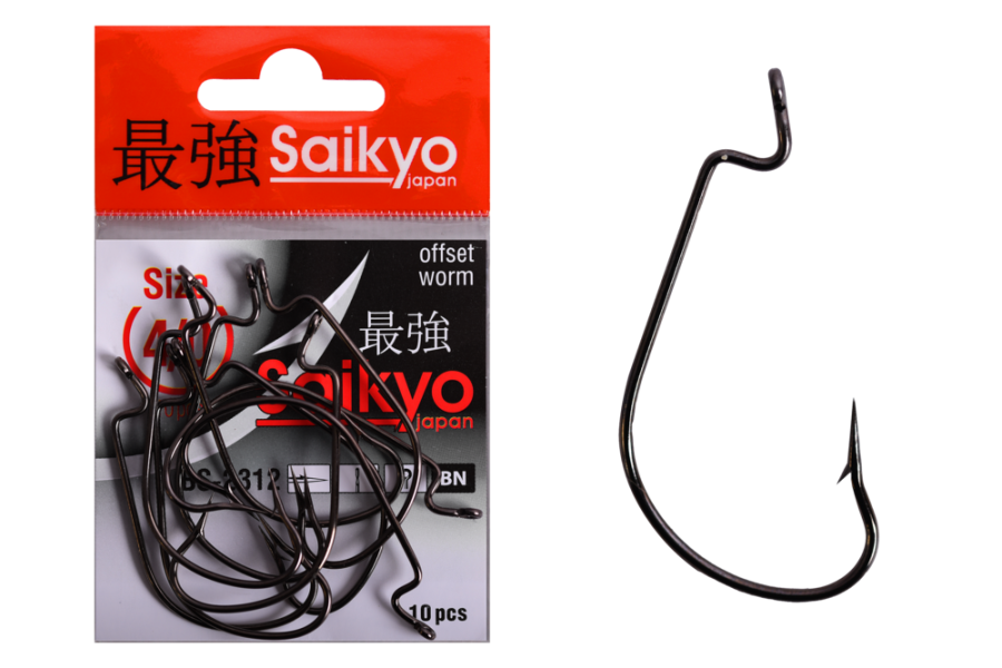 Крючки Saikyo BS-2312 BN №4/0 (10 шт)