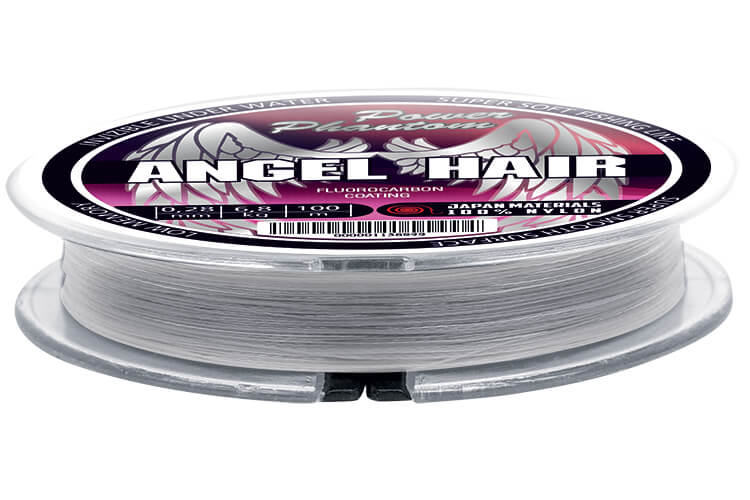 Леска Power Phantom ANGEL Hair CLEAR fluorocarbon coating 0,12mm, 1,5kg 100m