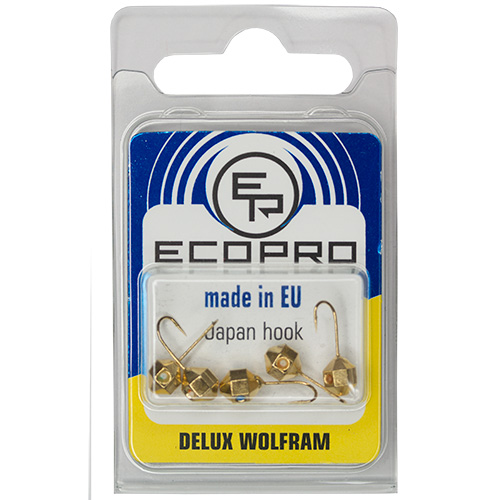 Мормышки ECOPRO DELUXE Полудиско гальваника