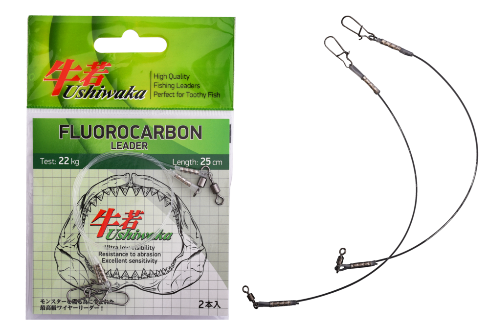 Поводки Ushiwaka Fluorocarbon Leader Поводки Ushiwaka Fluorocarbon Leader