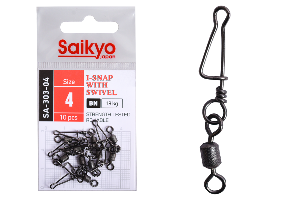 Вертлюг с застежкой Saikyo SA-303