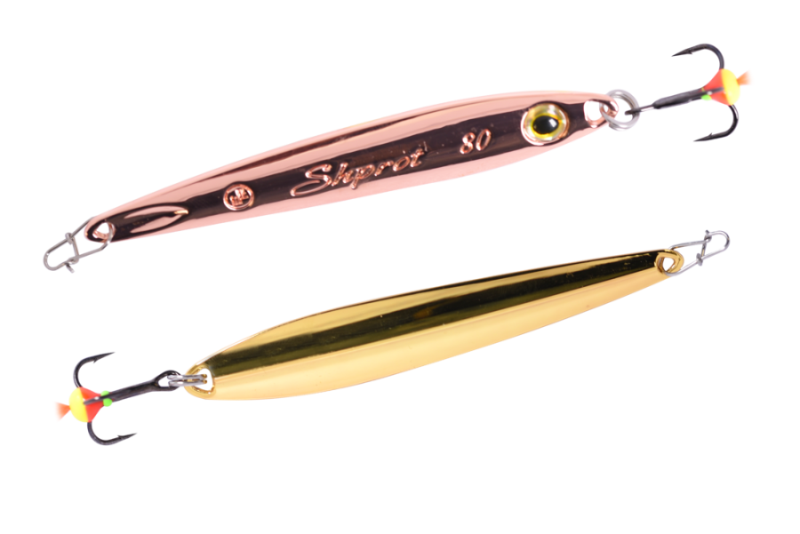Блесна вертикальная ECOPRO Shprot, 80мм, 15г, G/C