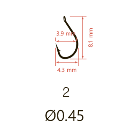 Крючки Saikyo KH-10008 Idumezina Ring