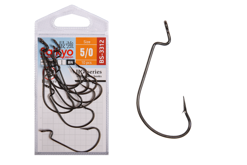 Крючки офсетные Saikyo BS-3312 Offset Hook