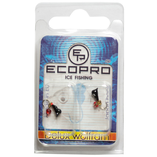 Мормышки ECOPRO DELUXE Личинка с ушком окрашенная