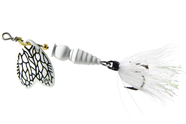 Блесна вращ. Mepps BUG, 0, White Miller