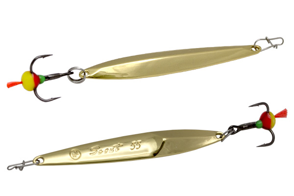 Блесна вертикальная ECOPRO Scout, 75мм, 11г,   G