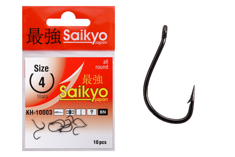 Крючки Saikyo KH-10003 Tanago Ring