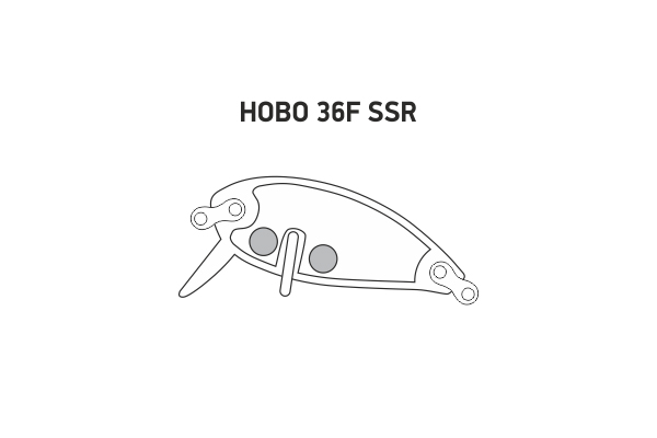 Воблер LureMax HOBO 36F SSR-090 3,5 г. плавающий