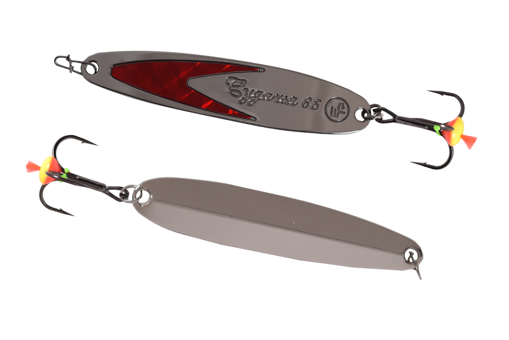 Блесна вертикальная ECOPRO Судачья + красный флекс