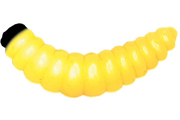 Мягк.приманки LureMax WOOD WORM 1&apos;&apos;/2см, LSW1-016 Yellow Corn (10 шт.)