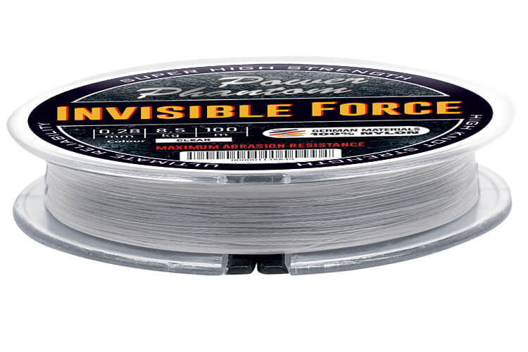 Леска Power Phantom Invisible Force CLEAR 0,14mm, 2,6kg 100m