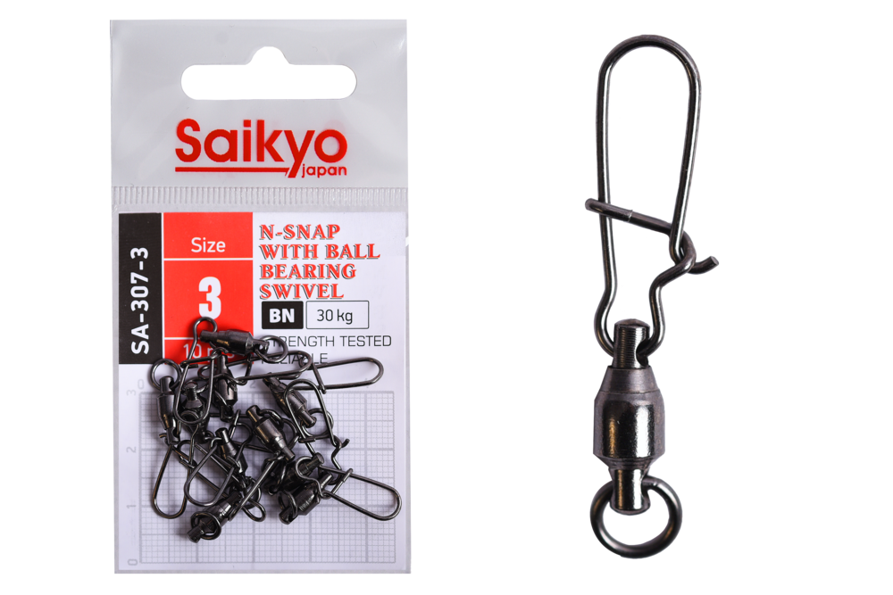 Вертлюг с застежкой Saikyo SA-307